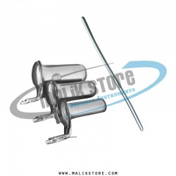 hegar uterine dilator, 7-8, collin 3 pieces